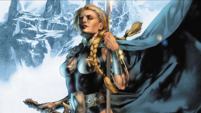 Valkyrie HD gladiator woman with cape superhero comics 2k