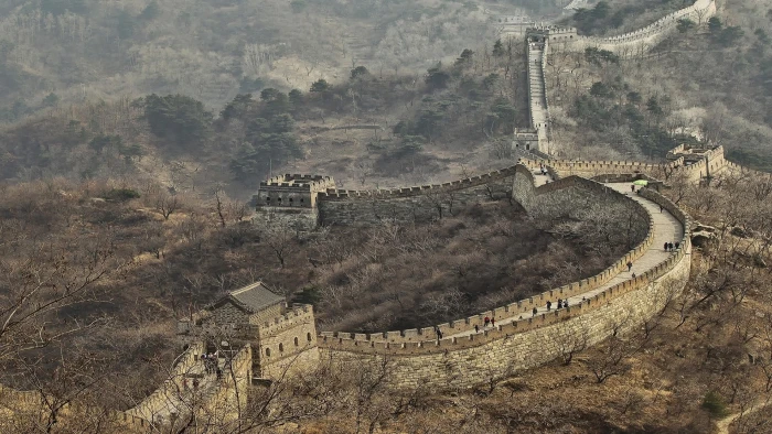 The Wall of China Great architecture landscape 2k