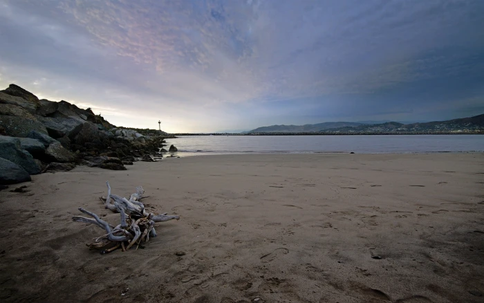 landscape ventura beach sky 2k