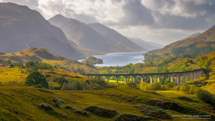 Glenfinnan Loch Shiel Highlands Scotland Nature 2k