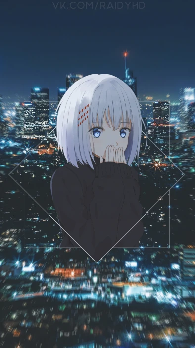 Tobiichi Origami anime girls picture in 2k