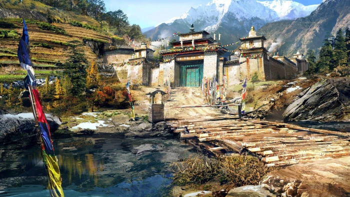 Witcher 3 game digital wallpaper art fantasy Far Cry 4 2k