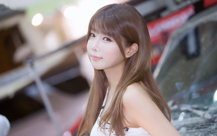 asian beauty girl heo korean model yun 2k