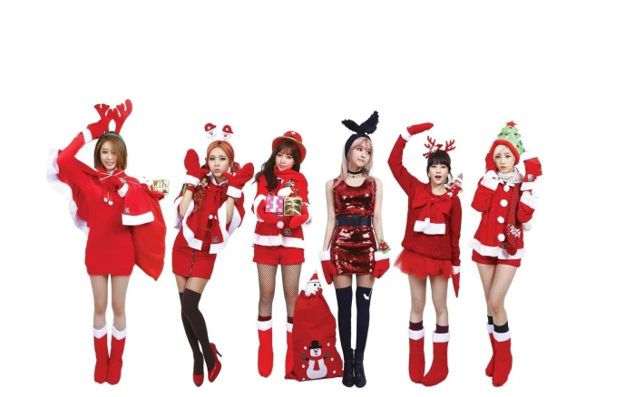 Band Music T Ara Christmas Girl Singer South Korean 2k