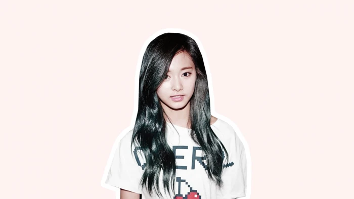 twice tzuyu K pop Asian Korean women one person studio shot 2k