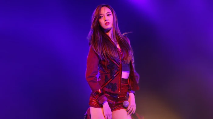 women s brown and black long sleeved shirt After School Jooyeon 2k