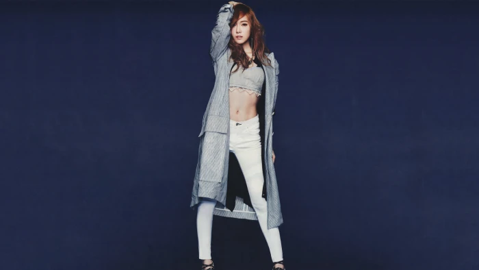 women s white pants Jessica Jung SNSD Girls Generation Korean 2k