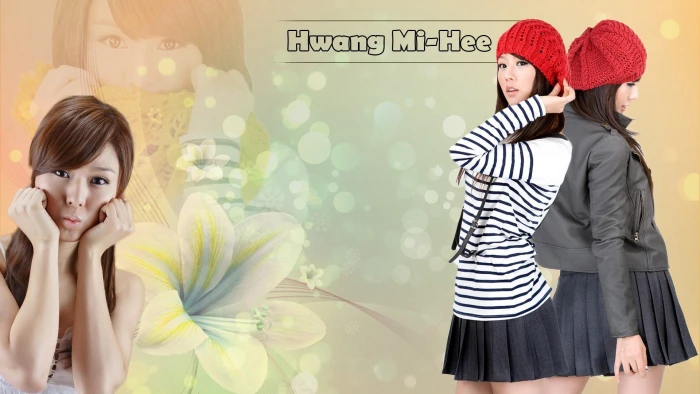 asians brunettes collage hair hee hwang korean long 2k