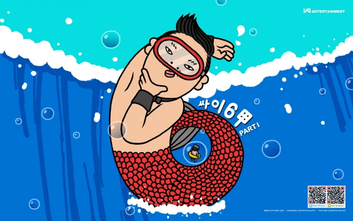 dancer gangnam korean kpop poster psy rapper singer 2k