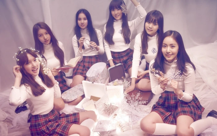 Korean Beauty Singers GFriend Photo Wallpaper 02 celebration 2k