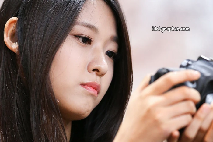 Seolhyun AOA singer Korean Asian brunette closeup women 2k