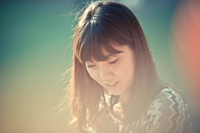 Asian Korean brunette women model headshot one person 2k 4k 5k