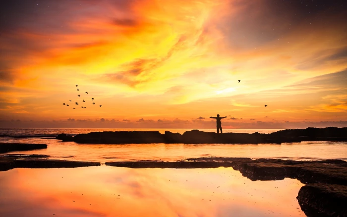 sunset HD 2k 4k