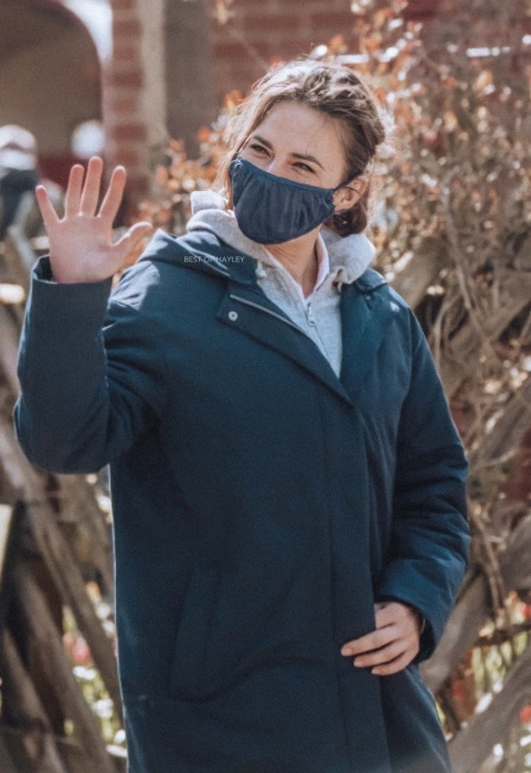 Filming Mission Impossible hayley atwell actress hollywood celebrity