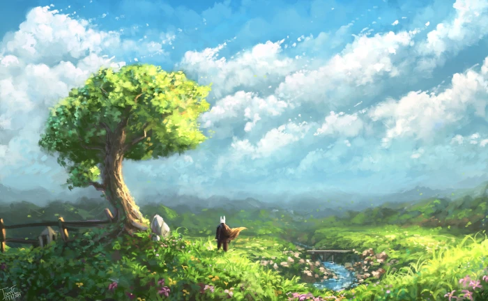 digital art artwork drawing painting nature 2k