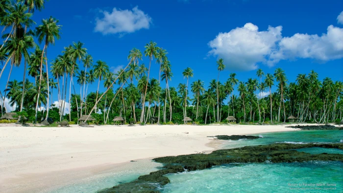 Return to Paradise Beach Samoa Islands 2k