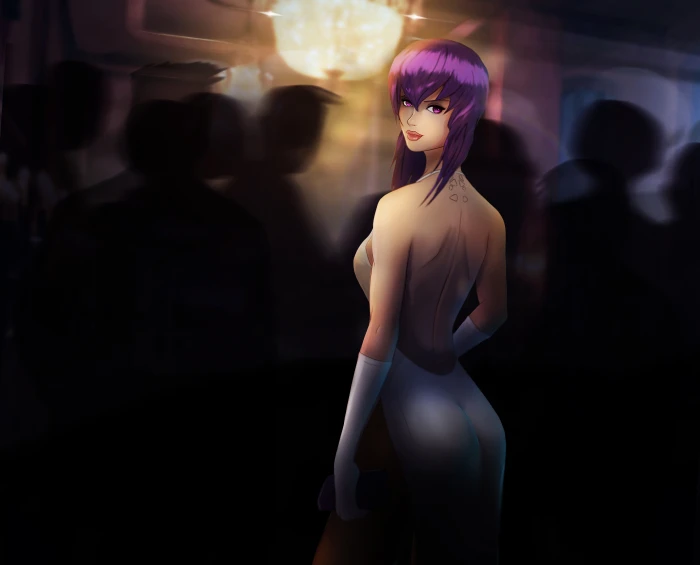 anime girl ghost in the shell hd artist artwork 2k 4k 5k 8k