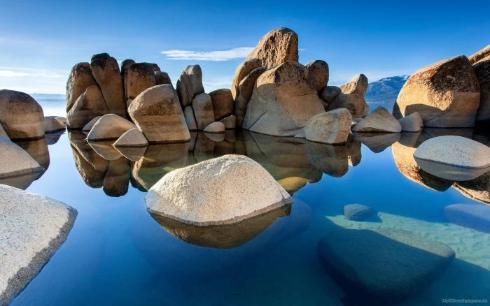 nature Water Rock sky hd s rocks In the 2k
