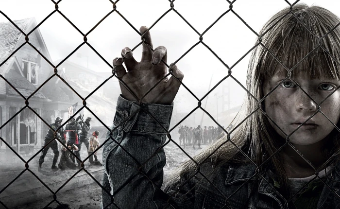 Homefront Korean War girl beside cyclone fence wallpaper Games 2k