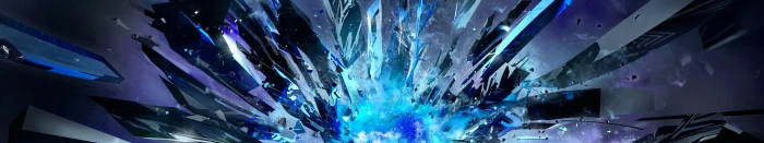 purple and blue digital wallpaper abstract artwork multiple display 2k 4k 5k