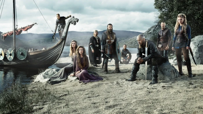 Vikings movie TV series Ragnar Lodbrok Lagertha Lothbrok 2k