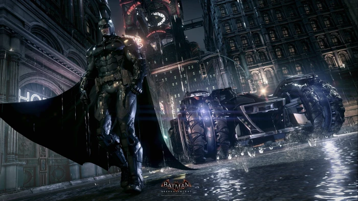 Batman wallpaper Arkham Knight Rocksteady Studios Batmobile 2k 4k