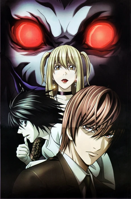 Death Note Yagami Light anime Lawliet L Amane Misa Ryuk 2k
