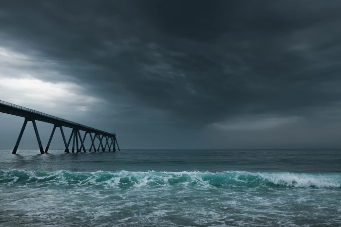 france la teste de buch plage salie nord night evening 2k 4k 5k