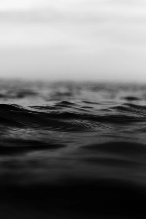 grayscale photo of water background ocean perspective surface 2k 4k