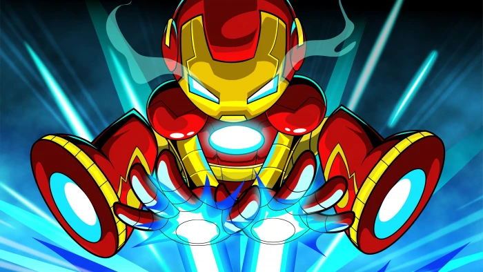 iron man cartoon digital art hd artwork artist superheroes 2k 4k