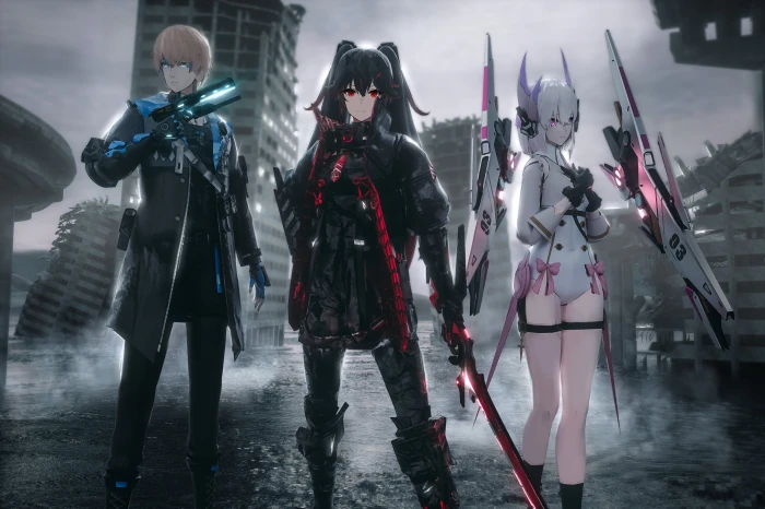 Seymour science fiction anime girls Punishing Gray Raven 2k 4k