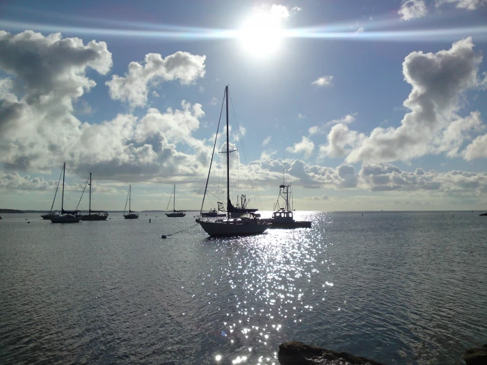 ten boats on ocean during day time Cape Cod summer beach sea 2k