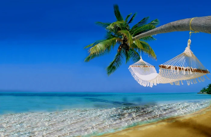 tropical beach high resolution widescreen 2k 4k
