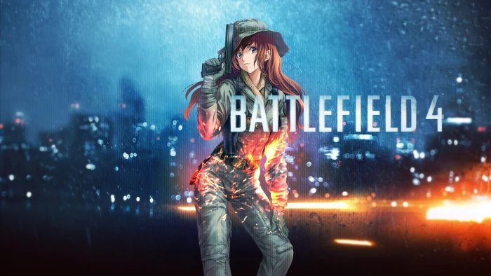 88 Girl With Weapon Battlefield 4 one person 2k 4k