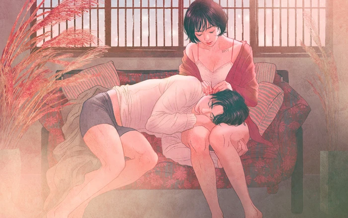 anime couple love zipcy art illustration 2k 4k