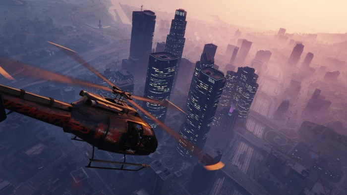 black helicopter digital wallpaper grand theft auto v gta 5 2k 4k 5k