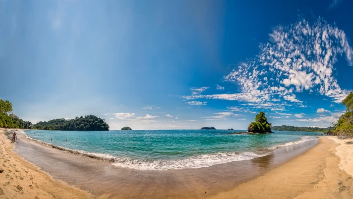 Espadilla Norte Beach Manuel Antonio Costa Rica Free Ocean Wallpapers For Your Desktop Or Phone 2k 4k