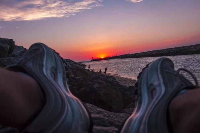 france mimizan sunset beach sky sneakers hypebeast chill 2k 4k 5k