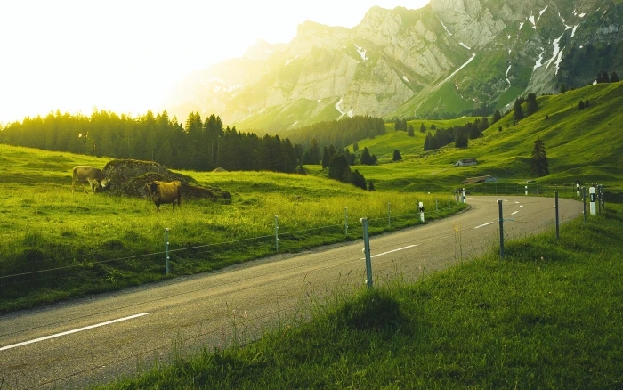 Landscape HD countryside 2k