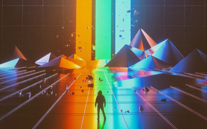 Mountains retro HD 2k