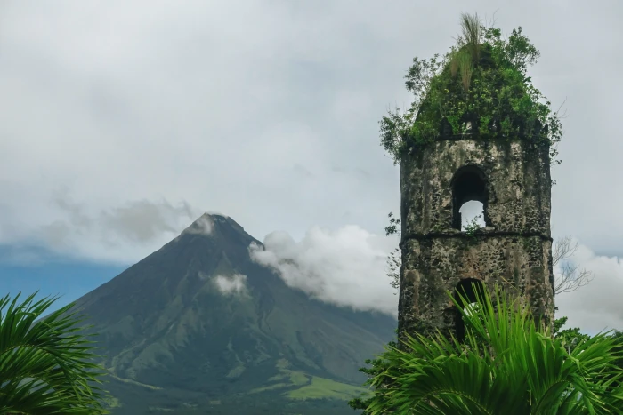 nature outdoors mountain legazpi tower architecture building 2k 4k 5k