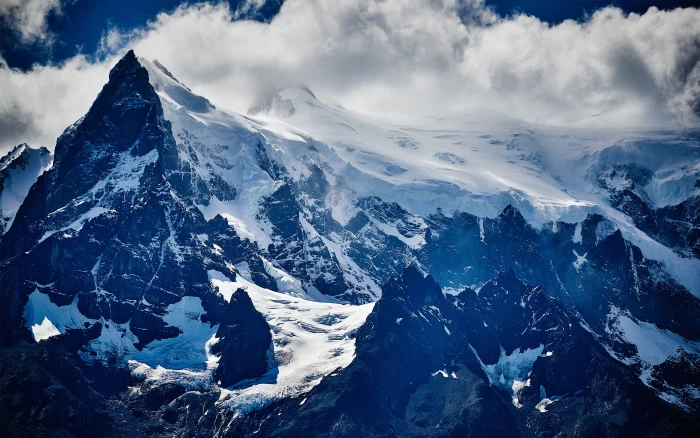 Torres del Paine National Park snow mountain cold temperature 2k