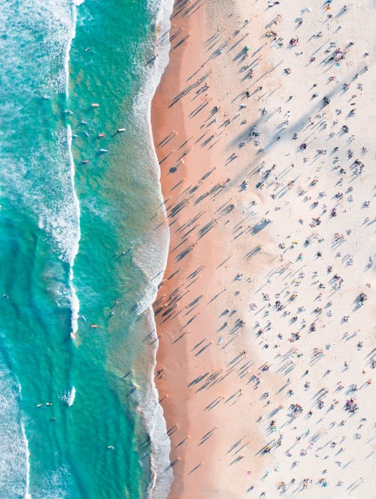 aerial photography of rocks near seashore beach shadow drone photo 2k