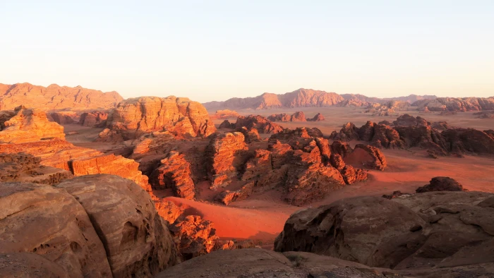desert jordan wadi rum wild sandstone nature landscape 2k 4k 5k