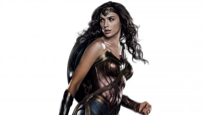 Gal Gadot Wonder Woman studio shot white background portrait 2k 4k 5k 8k