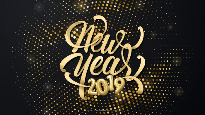 New Year Christmas poster 2k 4k 5k 8k