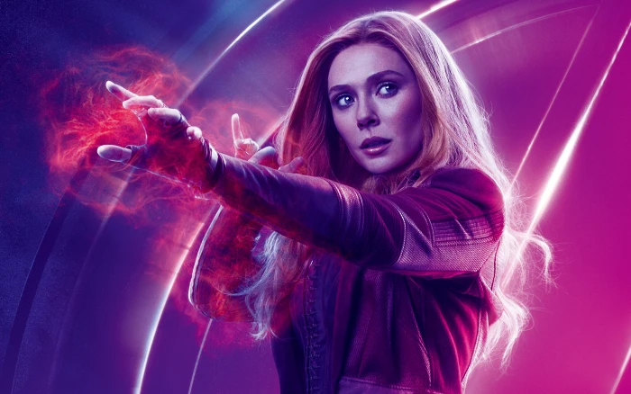 Elizabeth Olsen as Scarlet Witch Avengers Infinity War 2k 4k