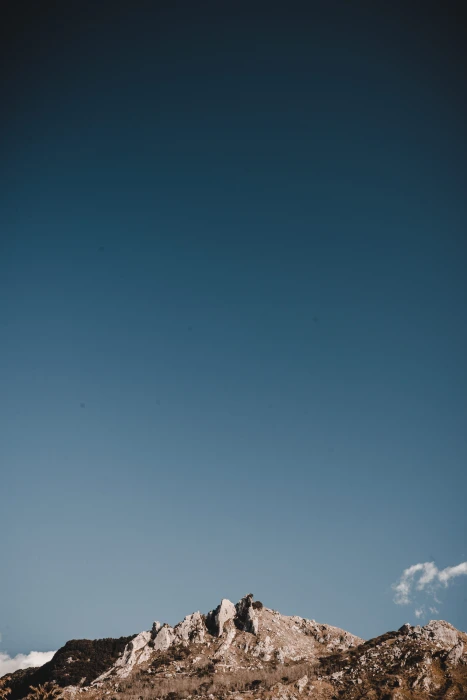 Mountain Under Blue Sky wallpaper HD iphone 2k 4k 5k