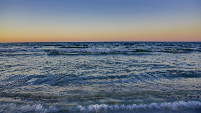 photo of sea during golden hour Baltic Sea wallpaper 2k 4k 5k