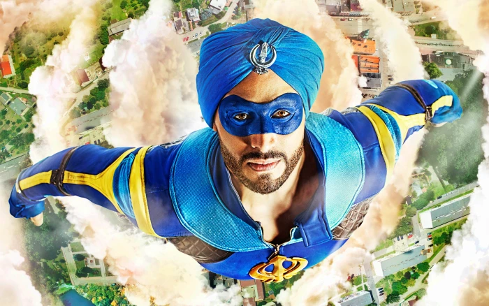 A Flying Jatt Poster men s blue mask Movies Bollywood 2k 4k 5k